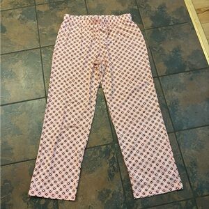 🧡Lands' End Pink Patterned Pajama Pants